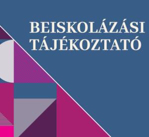 Beiskolázási tájékoztató - előregisztráció