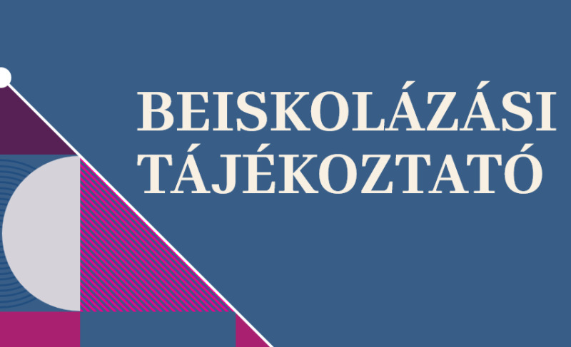 Beiskolázási tájékoztató - 2025.01.08. (szerda) 17:00