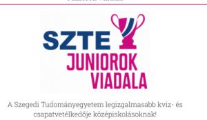 Az SZTE Juniorok Viadalán továbbjutott a 12/G osztályunk 