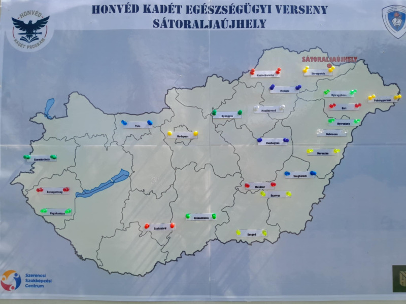 Eredményes szereplés az Országos Honvéd Kadét Egészségügyi Versenyen