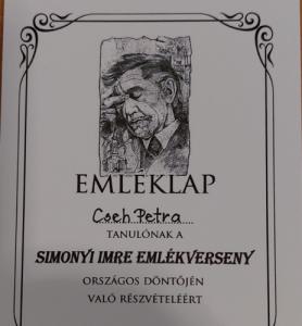 Simonyi Imre Emlékverseny Gyulán