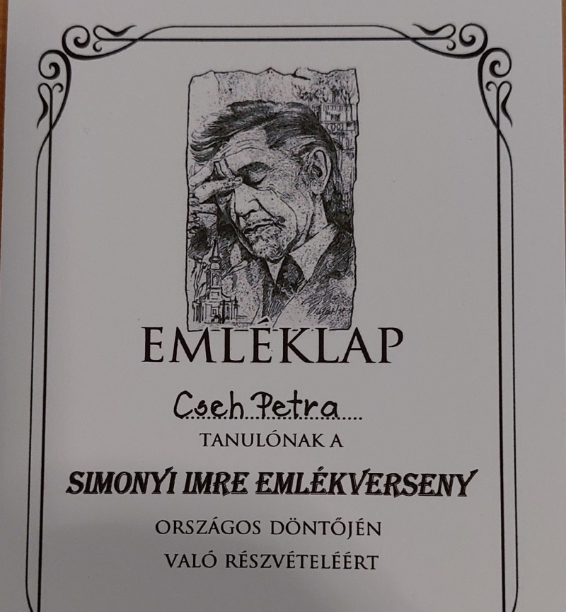 Simonyi Imre Emlékverseny Gyulán