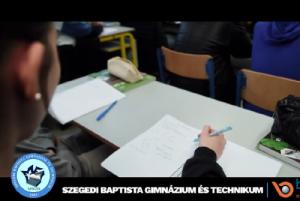 A Szegedi Baptista Gimnázium és Technikum 2025/2026-os bemutatkozó kisfilmje