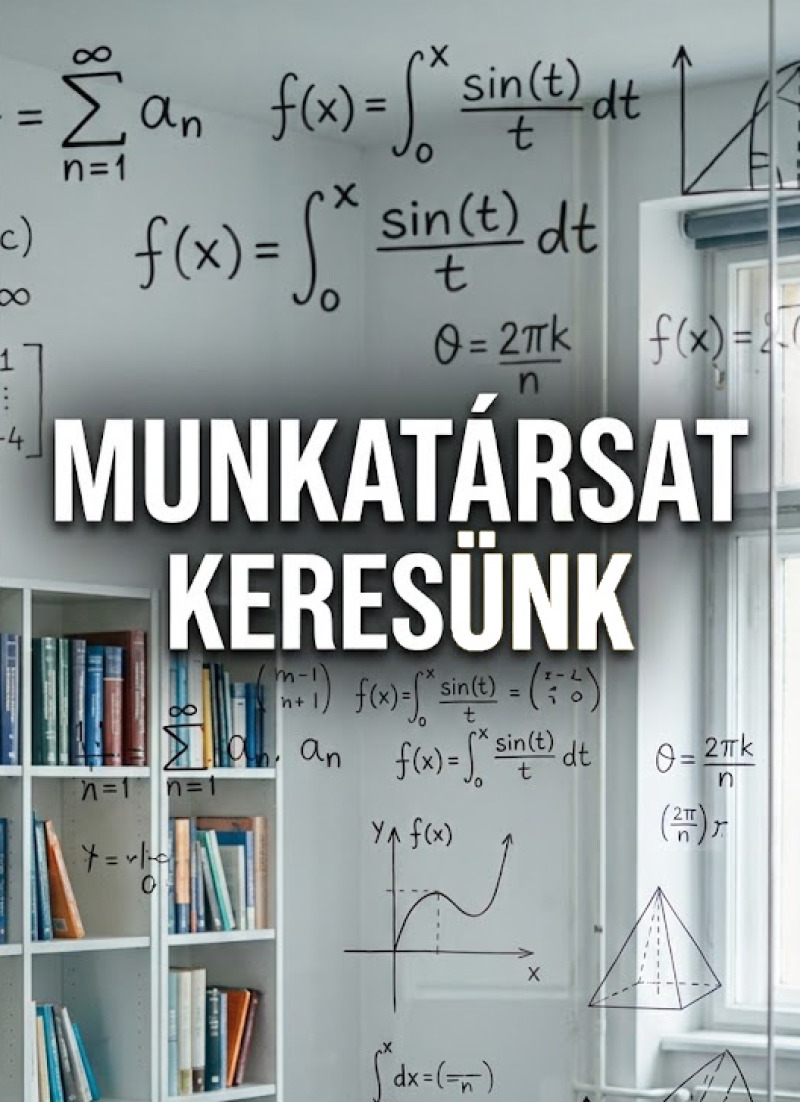 Pályázati felhívás matematika szakos tanári állásra